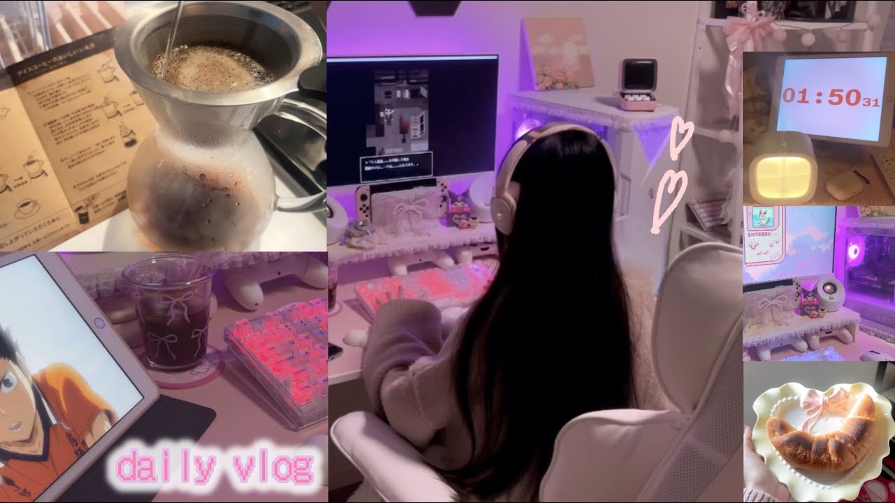【daily vlog】ただ生きてるだけ。部屋と心を整える日。整理整頓🍀ゆるい日常。