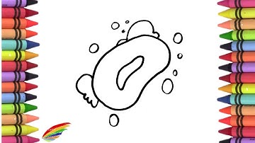 How To Draw Soap Step By Step | A Soap Drawing Easy | Kids Drawing Ideas