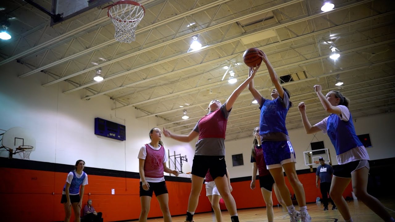 Frist Practice!! NuVision - 17&Under Girls Basketball Team