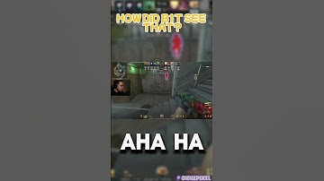 HOW DID B1T SEE THAT? #ohnepixel #cs2 #csgo #cs2qualifiers #b1t #navi #shorts
