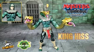 Masters Of The Universe Chronicles KING HISS Figure Review with Comparisons!