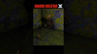Granny Skeleton Real Story ||😱☠️🤨🤯🤫 #granny #viral #gaming #shorts