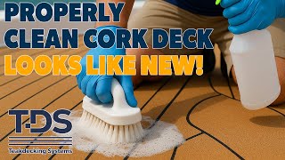 How to Properly Clean and Maintain Cork Decking | Teakdecking Systems