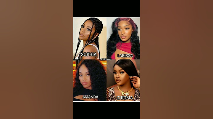 SOPHIA, LARRISA ,AMANDA  CHIOMA.Who is the most Beautiful? #davido #sophiamomodu #shorts #afrobeats