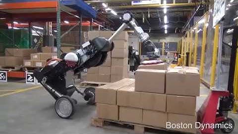 Boston Dynamics / Handle Robot - Reimagined for Logistics
