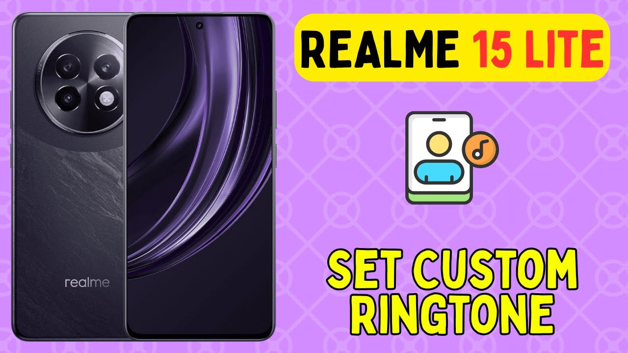 Set Custom Ringtone Realme 15 Lite || How to set ringtone || Ringtone settings