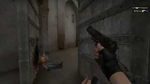 CSGO Ace 1 V 4 Clutch On de_dust2