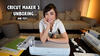 CRICUT MAKER 3 UNBOXING