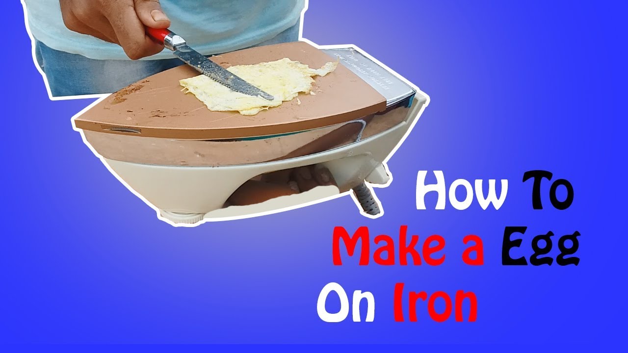 How To Cooking Egg On an Iron // Amazing Idea YouTube