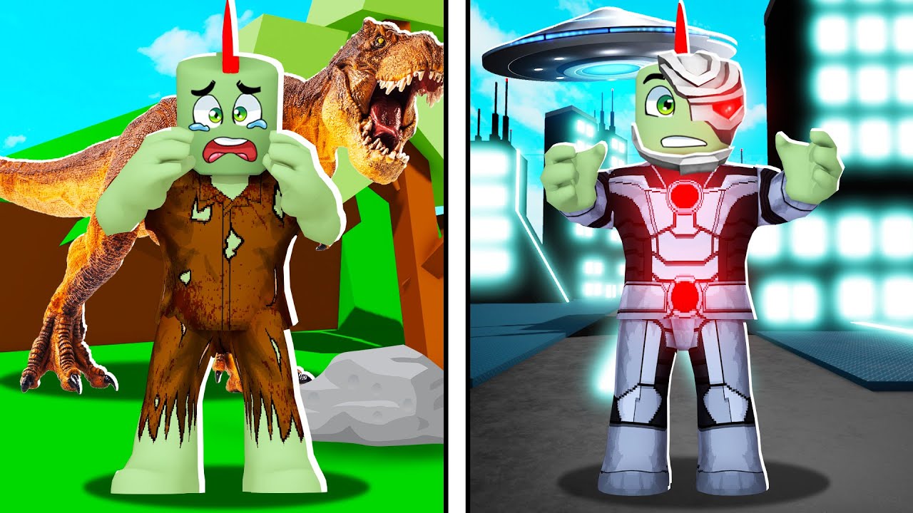 Vroeger Vs Toekomst! (Roblox)