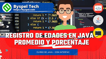 🚀 REGISTRO DE EDADES EN JAVA ✅ PROMEDIO Y PORCENTAJE DE EDADES ✅ DETERMINAR PORCENTAJE EN JAVA