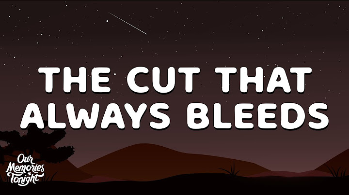Conan Gray - The Cut That Always Bleeds (Lyrics)