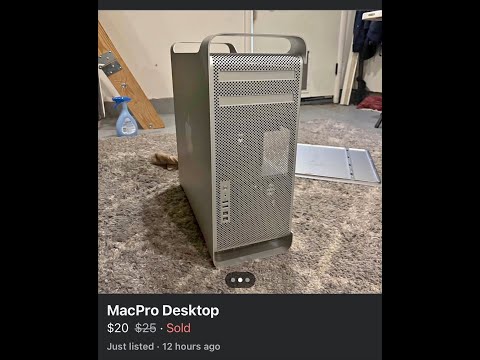 Купил у деда старый Apple Mac PRO за : 2.5TB, 32GB RAM, Intel Xeon 2.66