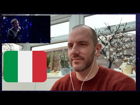 Italy Eurovision 2020 Reaction: Diodato Fai Rumore