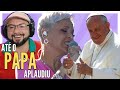 Músico brasileiro reage a MARIZA canta FOI DEUS e PAPA FRANCISCO APLAUDE