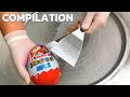 Surprise Eggs - Ice Cream Rolls (Compilation) | kinder Surprise Egg Opening | Satisfying Video ASMR