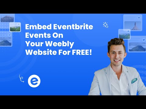 How to embed Eventbrite events on Weebly?