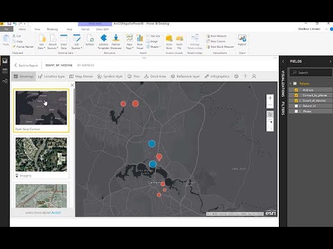 Service Delivery Analysis ArcGIS Maps for Power BI