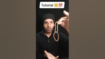 🔗 CONNECT RUBBER BANDS 😇! Magic Trick 🤫💯 ! TUTORIAL #shorts #viral #rubber #magic