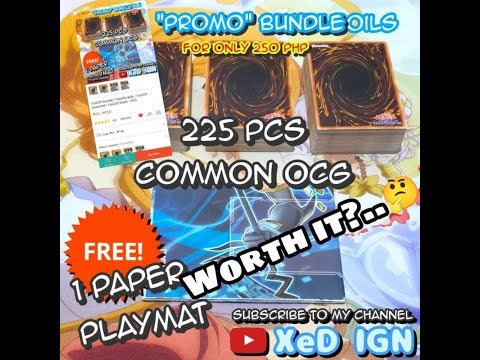 225 PCS YUGIOH OCG CARDS SA SHOPPE WORTH IT BA?..