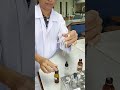 Silver mirror test using Tollen's reagent