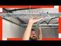 🔥 Cómo Hacer TECHO de PLADUR en BAÑO con Perfil Sierra 🔰 (Placa Hidrófuga) Drywall