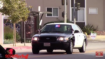 LAPD Dodge Charger + Slicktop Crown Vic Responding Code 3