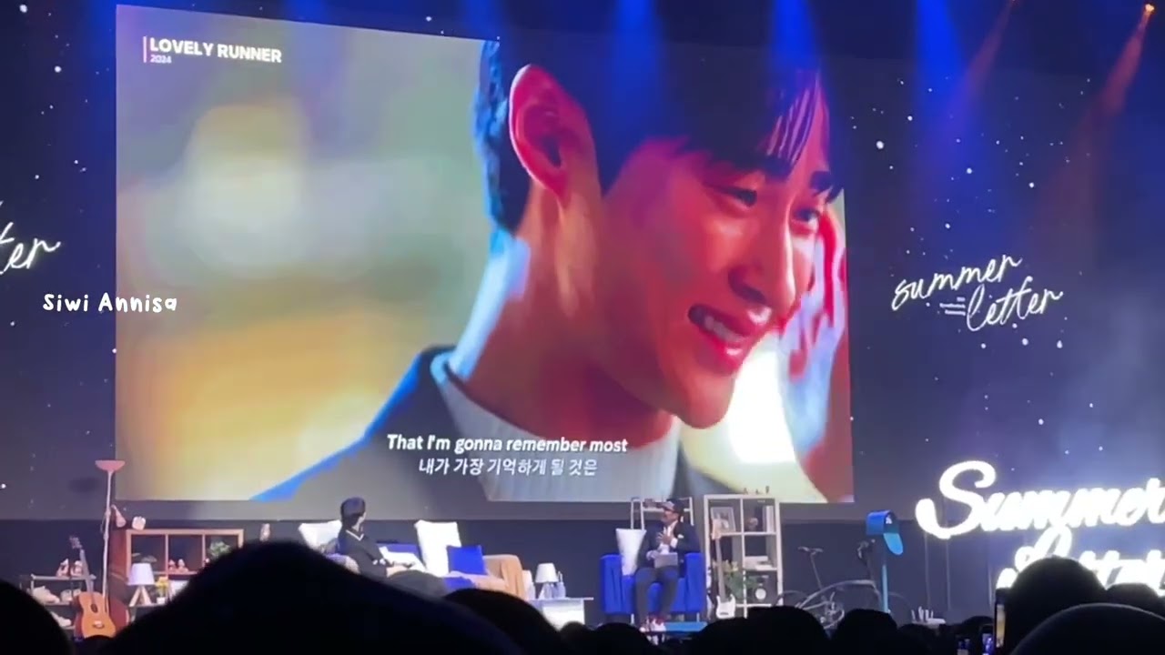 Summer Letter Byeon Woo Seok in Jakarta, Sudden Shower live 💛