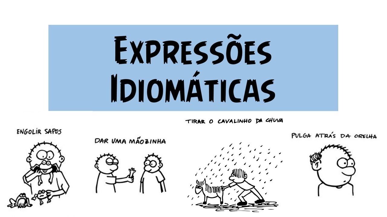 Expressões Idiomáticas - Atividades