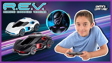 Kid Demo - R.E.V./Robotic Enhanced Vehicles (Artificial Intelligence) by WowWee