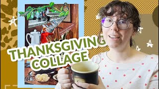 Gratitude Collage | Thanksgiving in the Studio
