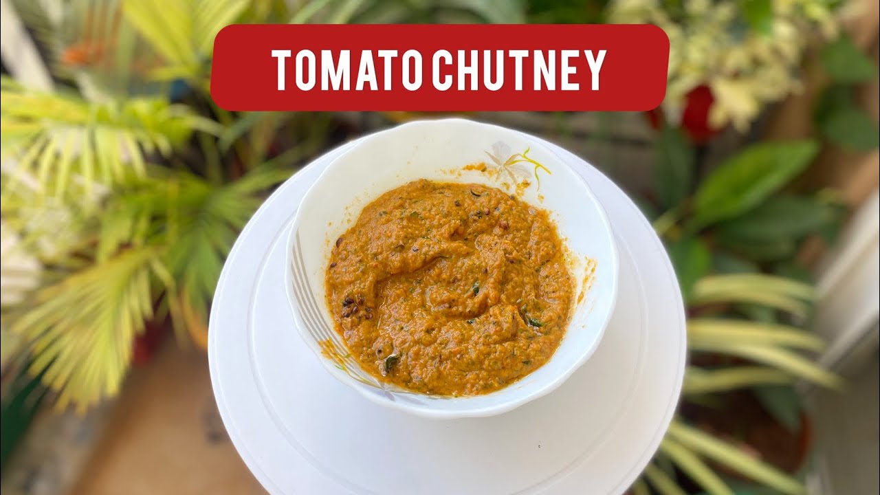 Tomato Chutney | Onion Tomato Chutney for Akki Roti - YouTube