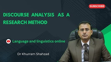 Discourse Analysis as a Research Method / Dealing with Data
