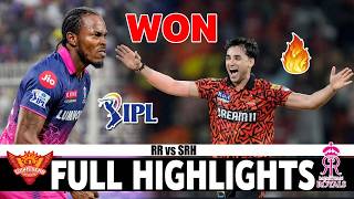  Highlights  Sunrisers Hyderabad Vs Rajasthan Royals  Ipl T20 Match 2026  Srh Vs Rr