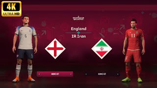 England vs Iran-FIFA World Cup Qatar 2022™-FIFA 23| Full Match 4k Gameplay |AR Shakil