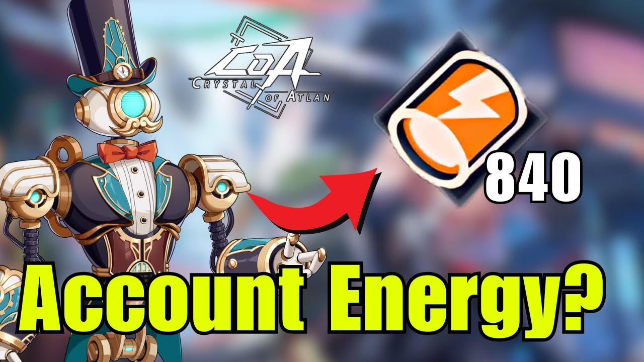 Руководство по энергии аккаунта! Как это работает и где это использовать? Кристалл Атланта