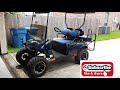 Modified 2006 EZ-GO TXT golf cart.  Why?  I'll explain.