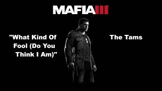 Mafia 3: WBYU: What Kind Of Fool (Do You Think I Am) - The Tams