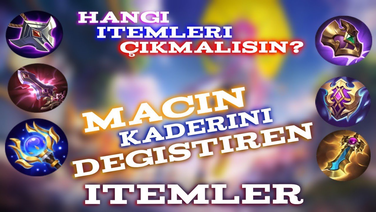 Maçin Kaderini Değiştiren İtemler🔥 | Rakibinizi Hangi İtemle Bozarsin ? | Mobile Legends Bang Bang |
