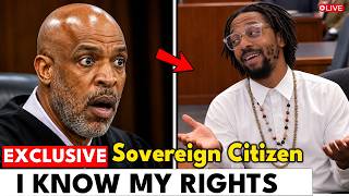 Sovereign Citizen Says “I KNOW MY RIGHTS!” — Judge DESTROYS Him and Sends Him Straight to JAIL!