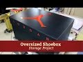 Giant Air Jordan Shoe Storage Box Project | Glass Impressions