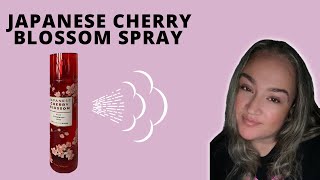 Honest Review of the Japanese Cherry Blossom Spray