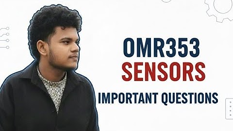 OMR353 - Sensors Important Questions | Anna University | sambathramgr| #new  #trending #viral #tamil