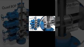 Operation of the BOP#drilling #machine #BOP