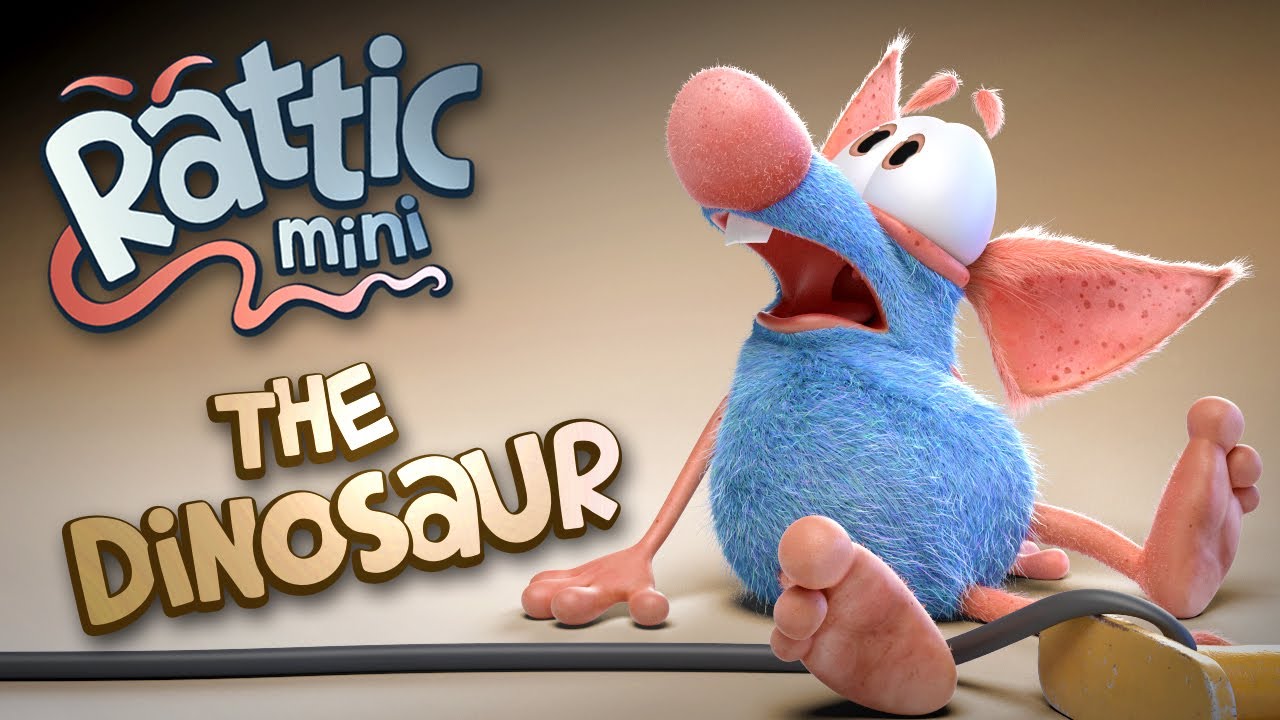 Funny Cartoon | Rattic Mini–The Dinosaur | Funny Cartoons For Kids ...