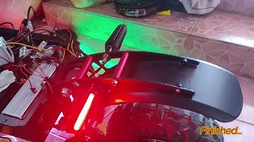BOYUEDA Yume Y11 Zapcool Electric Scooter -Tail Light + Turn Signal Upgrade