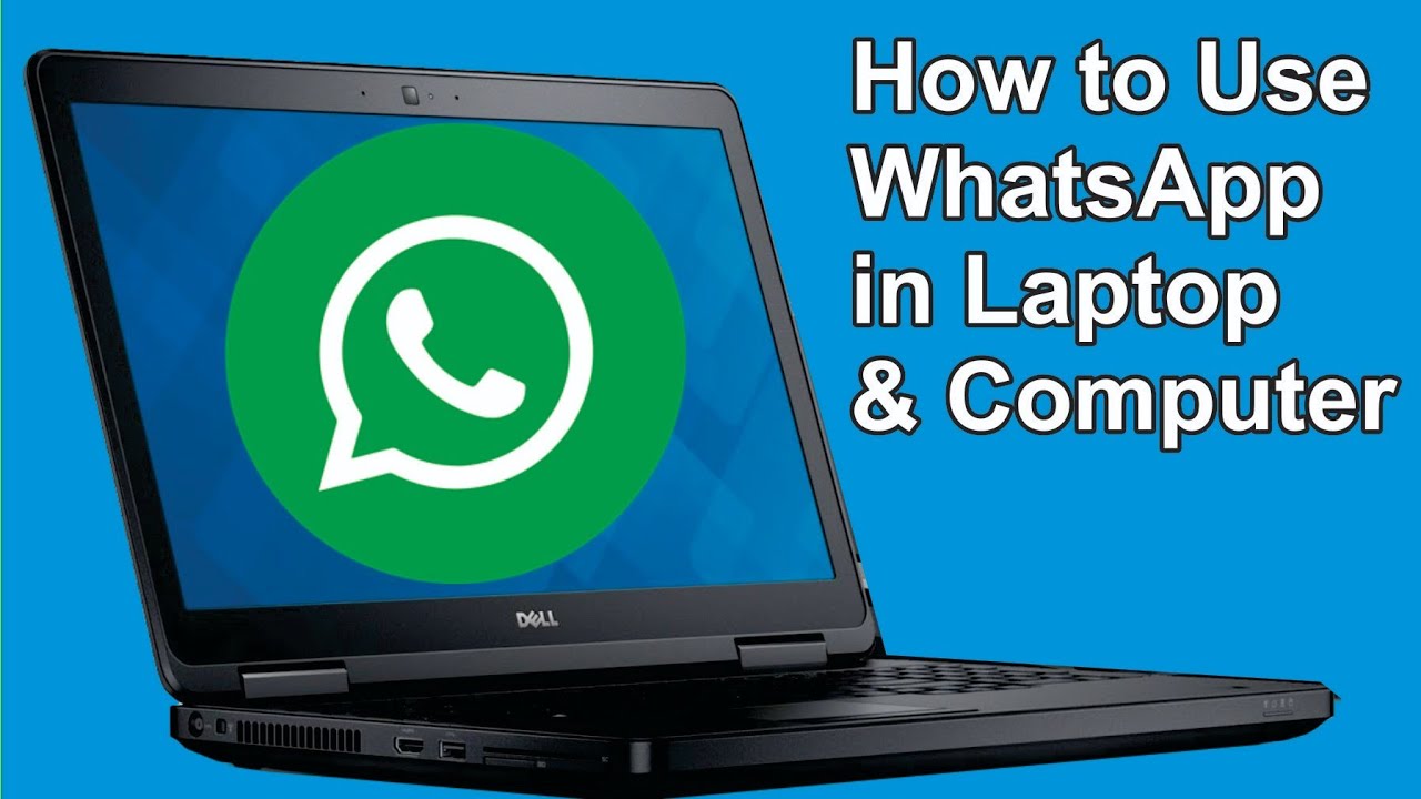 install whatsapp on laptop