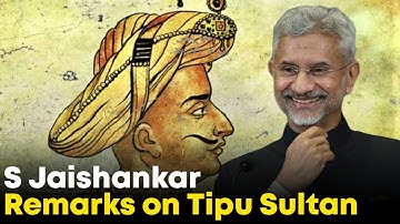 S Jaishankar Remarks on Tipu Sultan