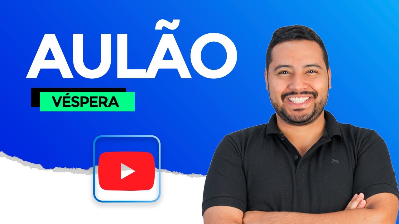 QUESTÕES DA BANCA [INSTITUTO VERBENA] - AULÃO DE VÉSPERA - INHUMAS (GO)