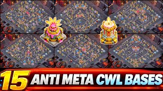 TOP 15 NEW TH18 Anti Meta CWL Bases! 🔥 New Crafted Defenses | Th18 Legend Bases | Anti 3-Star Th18 screenshot 5